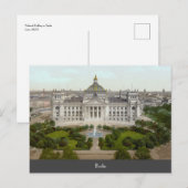 Rijksdag in Berlijn (circa 1900) Briefkaart (Voorkant / Achterkant)