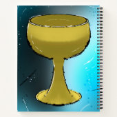 Rijksdag voor bekertjes Tarot Journal Notitieboek (Achterkant)