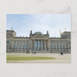 Rijksdaggebouw in Berlijn Briefkaart