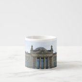 Rijksdaggebouw in Berlijn Espresso Kop (Voorkant)