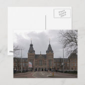 rijksmuseum amsterdam briefkaart (Voorkant / Achterkant)
