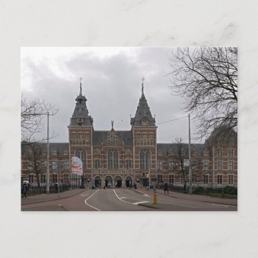 rijksmuseum amsterdam briefkaart (Voorkant)