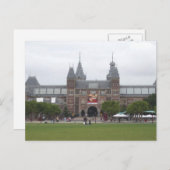rijksmuseum amsterdam briefkaart (Voorkant / Achterkant)