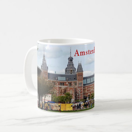 Rijksmuseum in Amsterdam Koffiemok (Voorkant links)