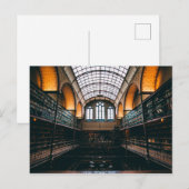 RIJKSMUSEUM INTERIOR - AMSTERDAM, NEDERLAND BRIEFKAART (Voorkant / Achterkant)