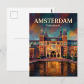 Rijksmuseum Nederland Briefkaart (Voorkant / Achterkant)