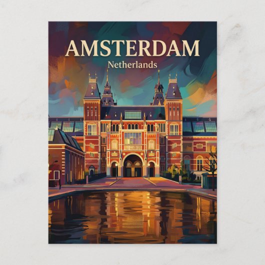 Rijksmuseum Nederland Briefkaart (Voorkant)