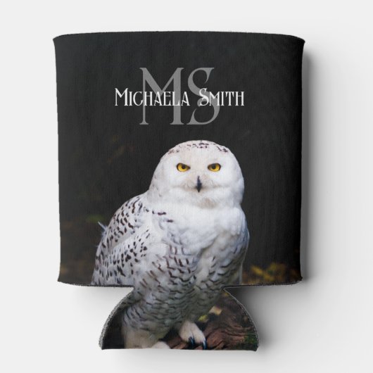 Rijkswintersnuffeluil (monogram) blikjeskoeler (Achterkant)