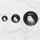 Rijkswintersnuffeluil (monogram) confetti (Voorkanten)