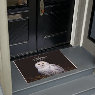 Rijkswintersnuffeluil (monogram) deurmat