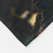 Rijkswintersnuffeluil (monogram) fleece deken (Hoek)