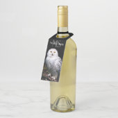 Rijkswintersnuffeluil (monogram) flessenhanger (Schuin)