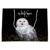 Rijkswintersnuffeluil (monogram) groot cadeauzakje (Voorkant)