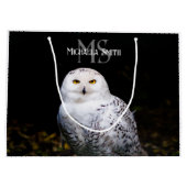 Rijkswintersnuffeluil (monogram) groot cadeauzakje (Achterkant)