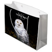 Rijkswintersnuffeluil (monogram) groot cadeauzakje (Achterkant Gekanteld)