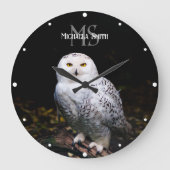 Rijkswintersnuffeluil (monogram) grote klok (Voorkant)