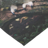 Rijkswintersnuffeluil (monogram) korte tafelloper (Hoek)