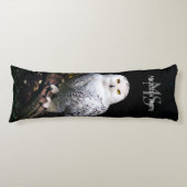 Rijkswintersnuffeluil (monogram) lichaamskussen (Voorkant)