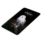 Rijkswintersnuffeluil (monogram) magneet (Linkerzijde)