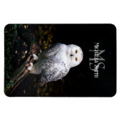 Rijkswintersnuffeluil (monogram) magneet (Horizontaal)