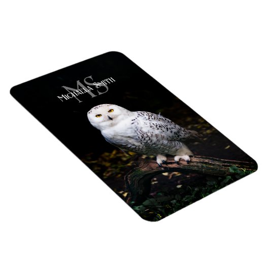 Rijkswintersnuffeluil (monogram) magneet (Rechterzijde)