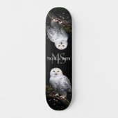 Rijkswintersnuffeluil (monogram) persoonlijk skateboard (Voorkant)
