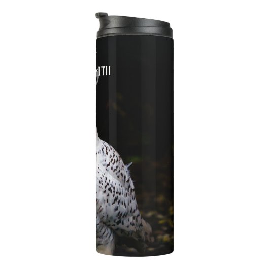 Rijkswintersnuffeluil (monogram) thermosbeker (Geroteerd rechts)