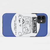 Rijles - Pupil op de verkeerde stoel Case-Mate iPhone Case (Achterkant (horizontaal))