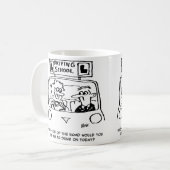 Rijles - Welke kant van de weg? Koffiemok (Voorkant links)