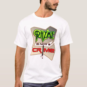 Rijm Is Geen Misdaad T-shirt