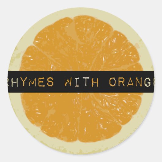 Rijmen met Oranje Stickers (Voorkant)