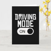 Rijmodus Aan 16 Jaar nieuwe rijbewijs Kaart (Gele Bloem)