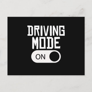 Rijmodus op 16 jaar rijbewijs voor nieuwe drivers briefkaart