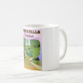 Rijn herfst Zwitserland reisposter Koffiemok (Voorkant rechts)