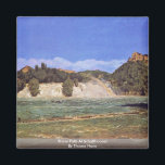 Rijn Herfsten in Schaffhausen door Thomas Hans Magneet<br><div class="desc">Rijn Herfsten in Schaffhausen van Thomas Hans Rijn Herfsten in Schaffhausenis een werk van de bekende kunstenaar, Thomas Hans. Rond 1876 getekend met behulp van Oil On Canvas Technique en bevindt zich nu in Kunsthalle. Bezoek onze winkel, www.zazzle.com/Artcollection voor meer kunst meesterwerken, Thoma Hans Fan Shirten, Rijn Herfsten bij Schaffhausen...</div>
