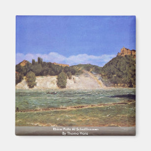 Rijn Herfsten in Schaffhausen door Thomas Hans Magneet