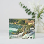 Rijn-herfsten in Zwitserland Briefkaart (Staand voorkant)