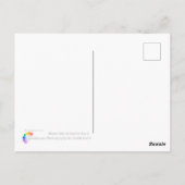 Rijn-herfsten in Zwitserland Briefkaart (Achterkant)