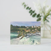 Rijn-herfsten in Zwitserland Briefkaart (Staand voorkant)