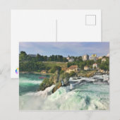 Rijn-herfsten in Zwitserland Briefkaart (Voorkant / Achterkant)