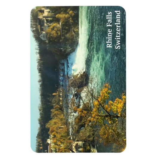 Rijn-herfsten in Zwitserland Magneet (Verticaal)