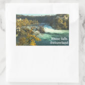 Rijn-herfsten in Zwitserland Rechthoekige Sticker (Tas)