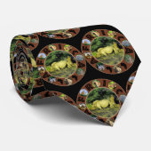 Rijn Paar Africa Circle Stropdas (Opgerold)