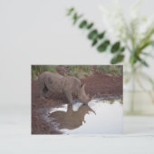 Rijn Reflectie-Briefkaart Briefkaart (Staand voorkant)