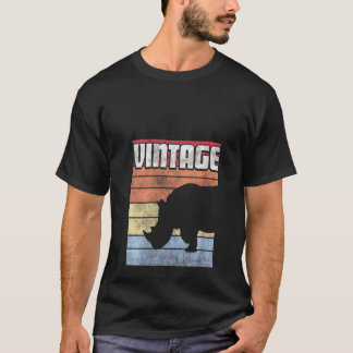 Rijn Rhinoceros Retro 70s 80 T-shirt