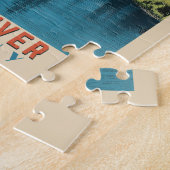 Rijn Rivier Duitsland Vintage Travel Legpuzzel (Zijkant)