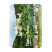 Rijn rivier - koelkast magneet door Velvet Escape (Verticaal)