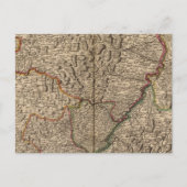 Rijn Valley in Duitsland en Frankrijk Briefkaart (Voorkant)