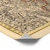 Rijn Valley in Duitsland en Frankrijk Poster (Hoek)