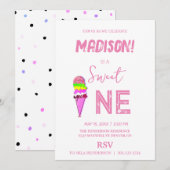 Rijnboegkleuren van zoete ijs, kaart (Voorkant / Achterkant)